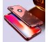 360° kryt zrkadlový iPhone X, XS - ružový